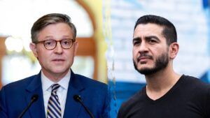 Johnson turns Democrats’ socialist civil war into new weapon for midterms