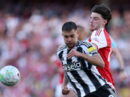 Newcastle say they “didn’t want to sell” Guimaraes, as Arsenal move looms