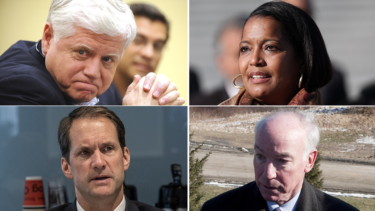 Clockwise from top left, Connecticut Reps. John Larson, Jahana Hayes, Jim Himes and Joe Courtney.
