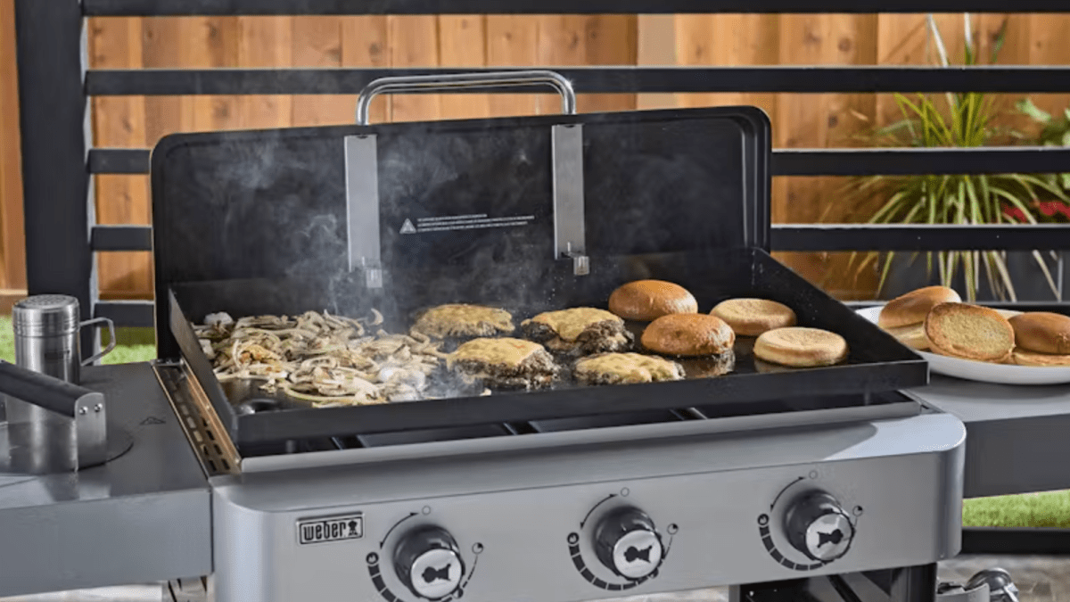 weber griddle