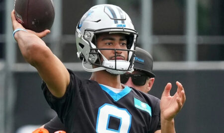 Panthers QB Bryce Young comments on his best training camp so far
