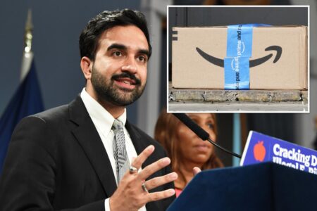 NYC Mayor Mamdani backs Amazon delivery worker bill, escalating fight with retail giant