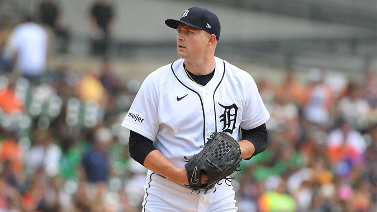 Tarik Skubal #29 of the Detroit Tigers