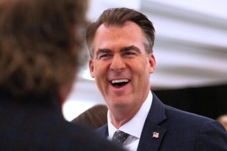 Oklahoma Gov. Kevin Stitt thinks political drama can be toned down