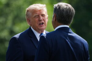 Trump’s threat to push for settlement fund muddies attorney general talks