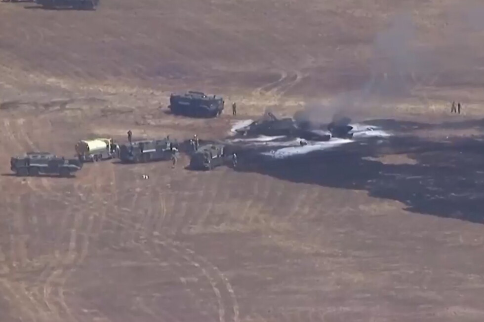 F-35B pilot ejects safely and jet crashes near San Diego base