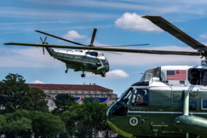 Plane took off as Trump’s helicopter approached Reagan airport