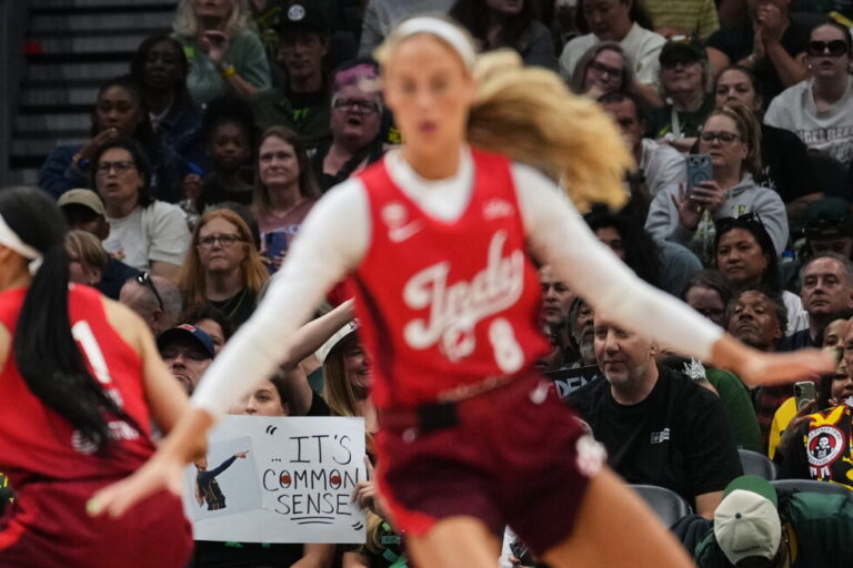Sophie Cunningham says she’s not concerned about being a distraction for the Fever