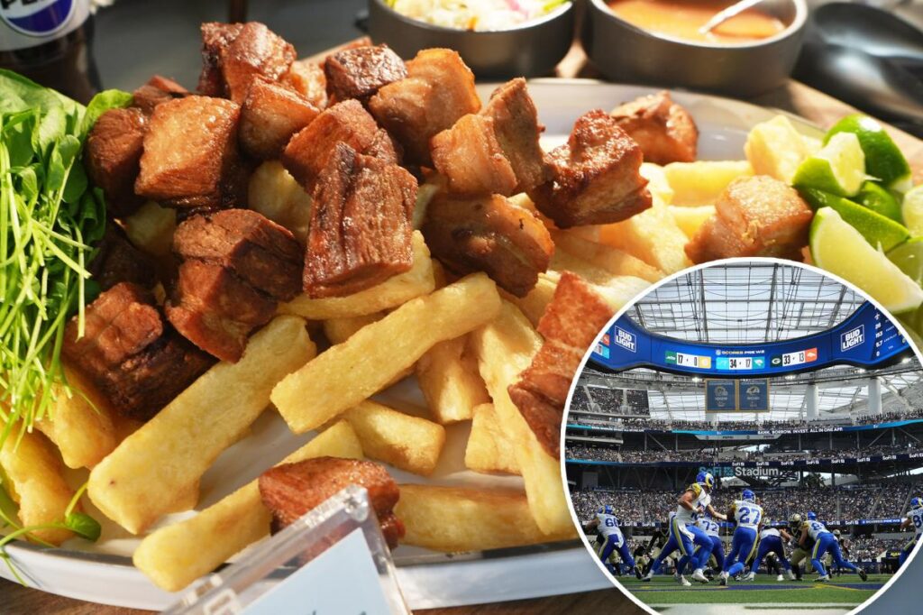 SoFi Stadium unveils insane new NFL menu with caviar dip and brisket