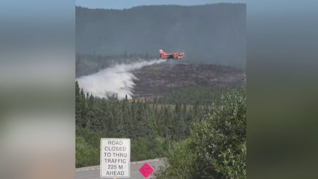 Wildfire threatening Port Hope Simpson grows, but has not reached town structures