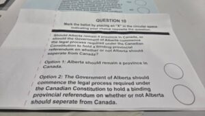 Alberta government launches ad campaign on referendum questions