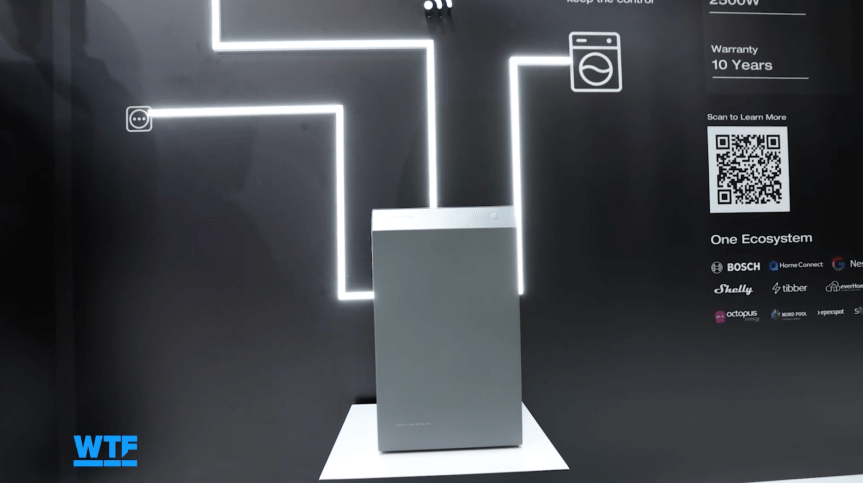 A battery storage unit featured at IFA