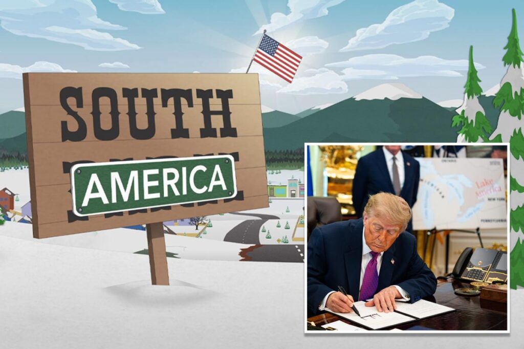 ‘South Park’ to rebrand as ‘South America’ ahead of season premiere in cheeky jab at President Trump