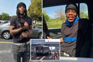 Girl, 15, allegedly shoved ‘all-around caring’ uncle, Amazon worker off moving Chicago train to his death