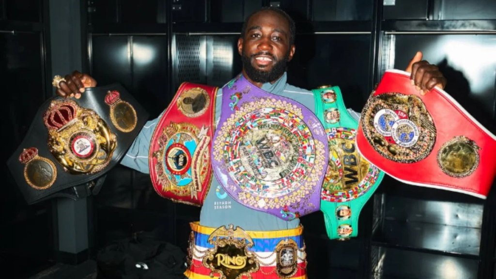 Terence Crawford hints at return, calls out Boots Ennis