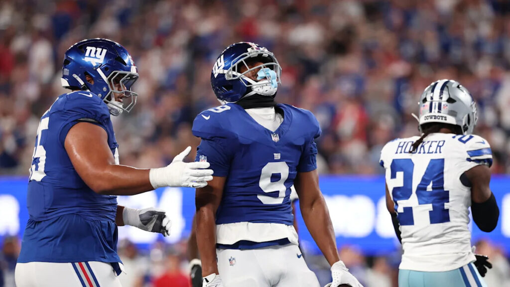 Isaiah Likely’s second touchdown of the night gives Giants 21-7 lead