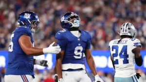 Isaiah Likely’s second touchdown of the night gives Giants 21-7 lead