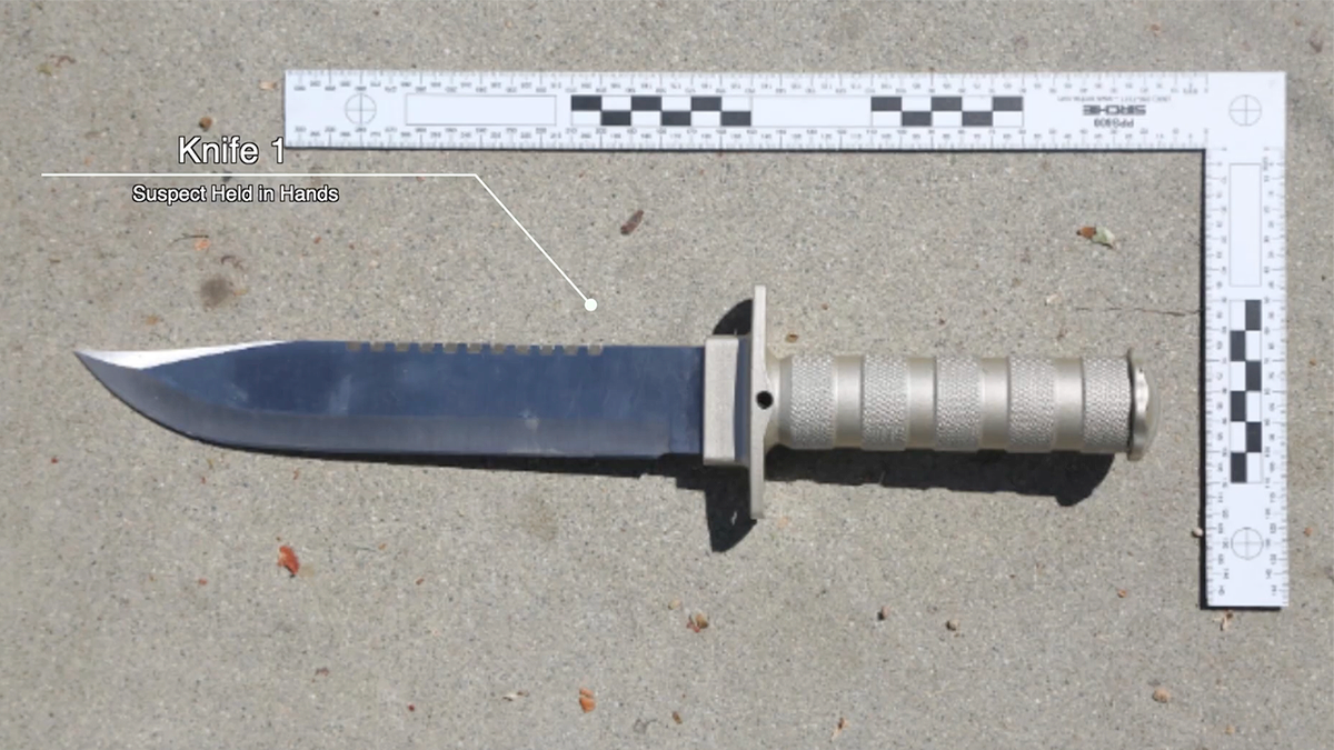 Knife carried during Santa Monica police shooting