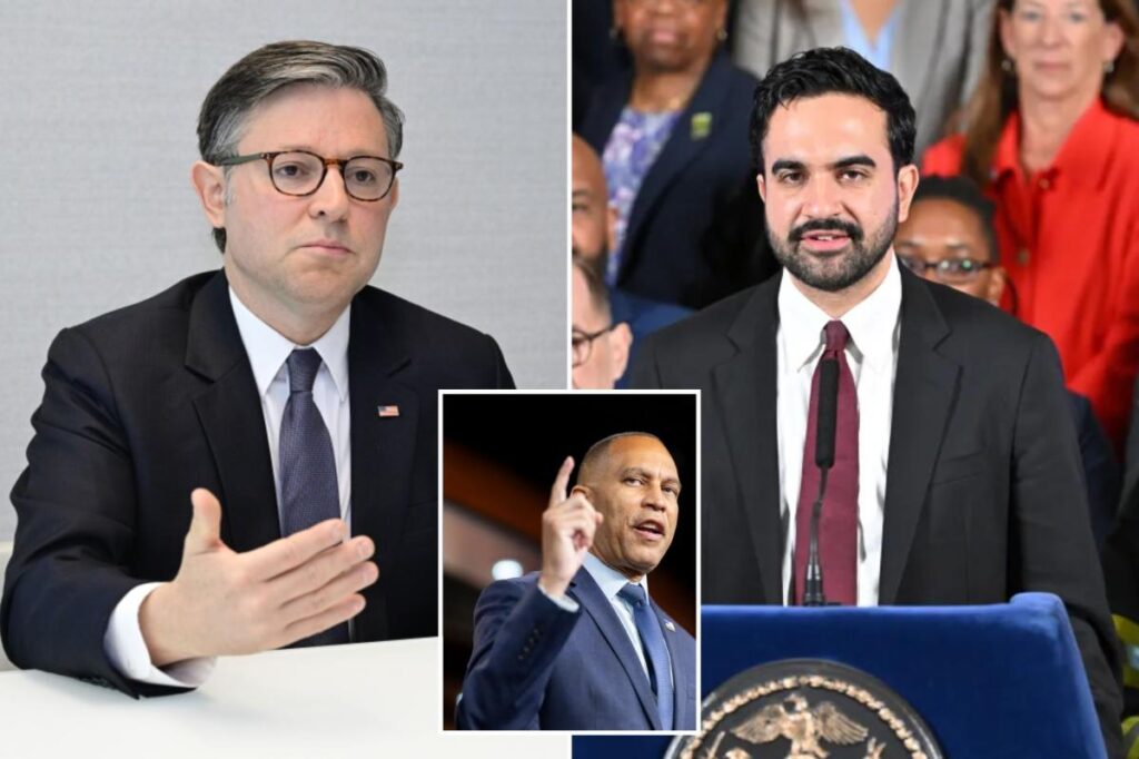 Exclusive | Speaker Johnson dubs Mamdani, far-left pals most ‘dangerous’ politicians in US, predicts ‘nightmare’ for Hakeem Jeffries